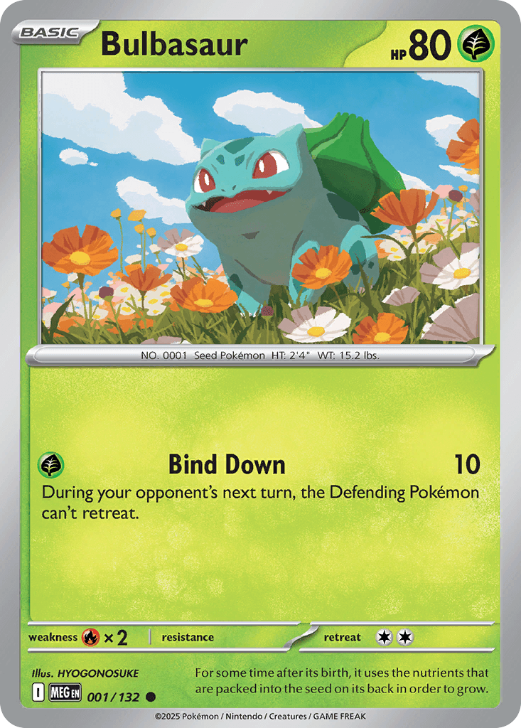 Bulbasaur · Mega Evolution · #1